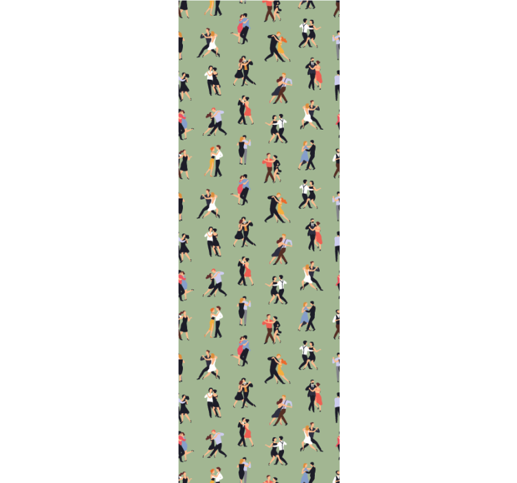 Carta da parati personalizzata coppie danzanti - TenStickers