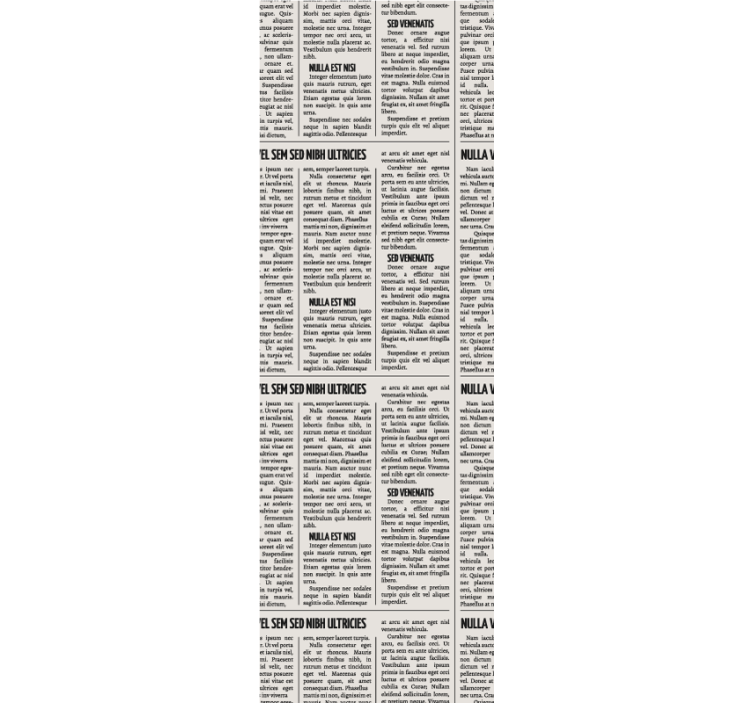 Carta da parati personalizzata stile giornale d'epoca - TenStickers