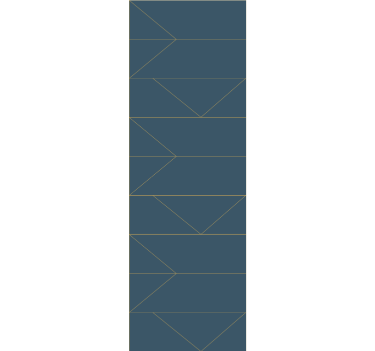 Carta da parati soggiorno forme geometriche delle frecce - TenStickers