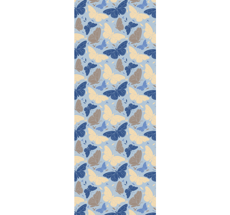 Carta da parati farfalle insetti colorati svolazzanti - TenStickers