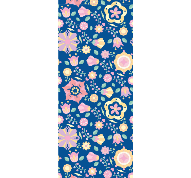 Carta da parati floreale composizione fiorita - TenStickers