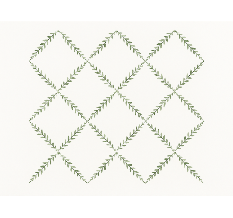 carta da parati cucina rami di ulivo - TenStickers