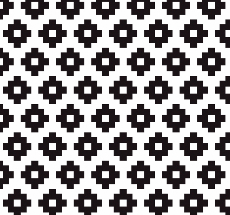 Carta da parati per bagno in stile moderno - TenStickers