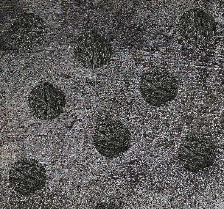 Carta da parati texture motivi circolari astratti - TenStickers