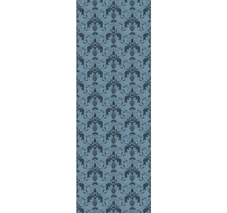 Carta da parati ornamentale fogliame ornato - TenStickers