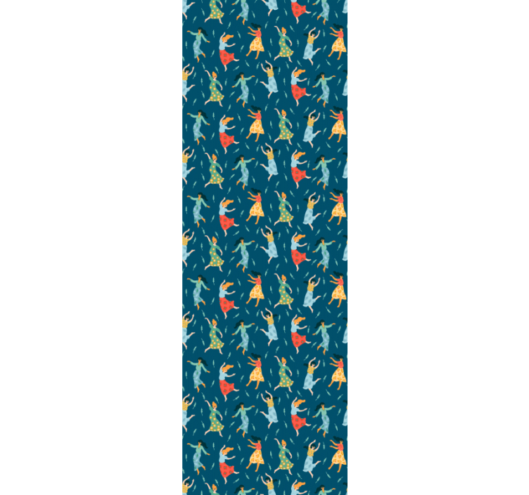 Carta da parati personalizzata modello di donne danzanti - TenStickers