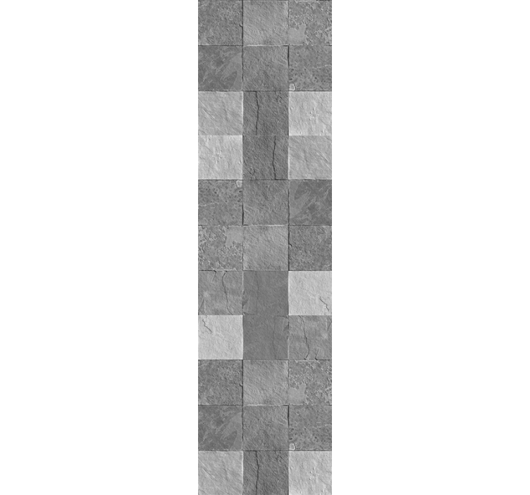 Carta da parati effetto pietra pietra geometrica - TenStickers