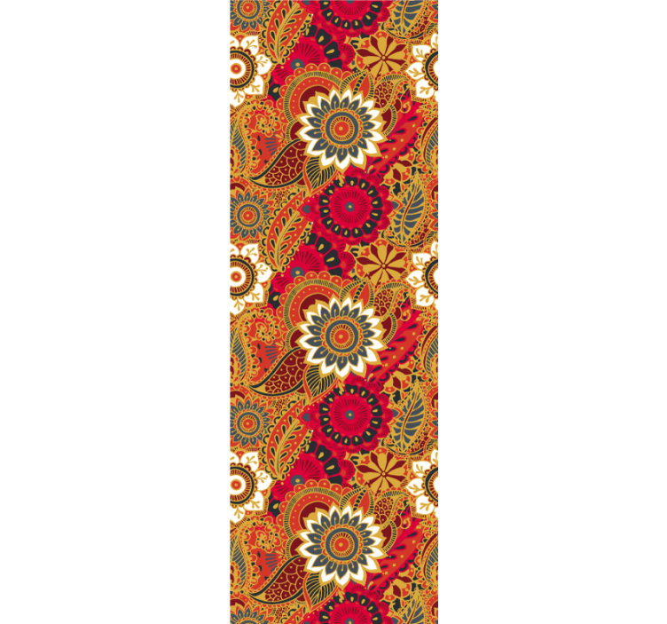 Carta da parati ornamentale ispirato al mandala - TenStickers