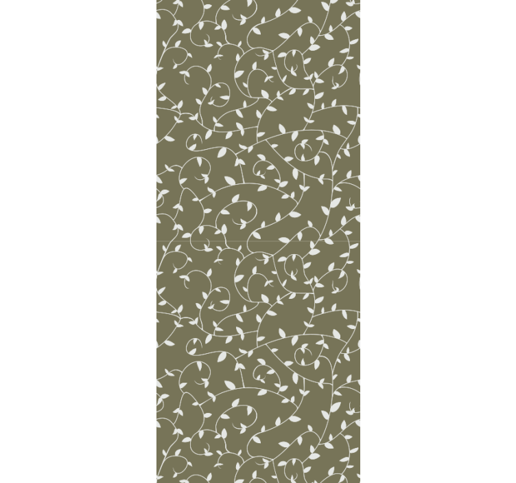 Carta da parati ornamentale turbinii botanici - TenStickers