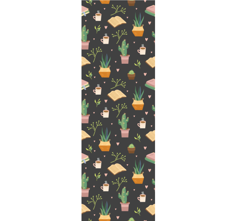 Carta da parati natura modello di intimità dei cactus - TenStickers