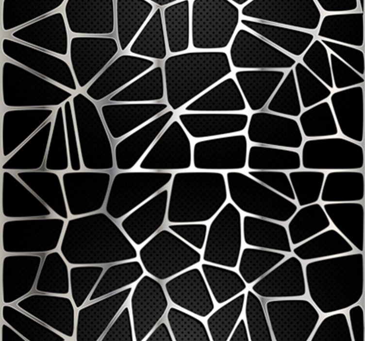 Carta da parati astratta pietre preziose - TenStickers