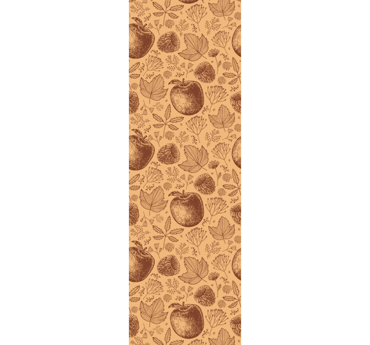 Carta da parati natura motivo fogliame autunnale - TenStickers