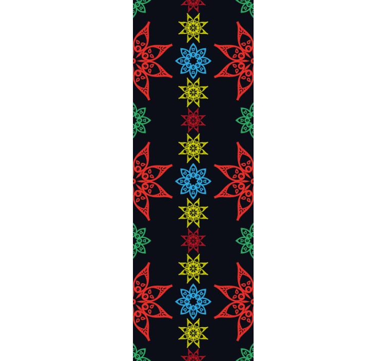 Carta da parati ornamentale ornamenti floreali - TenStickers