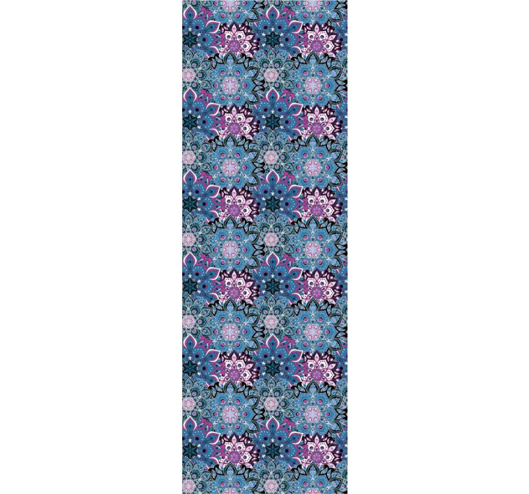 Carta da parati ornamentale dettaglio del modello mandala - TenStickers