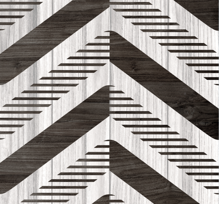 carta da parati texture legno grigio - TenStickers