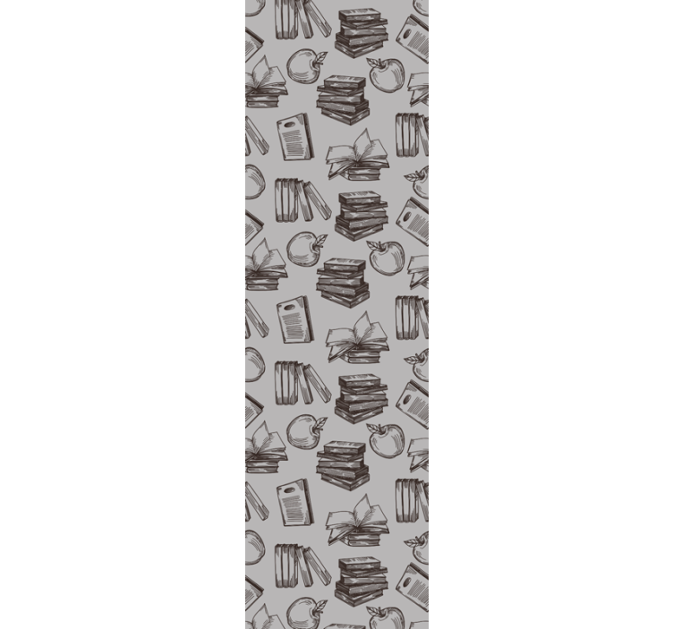 Carta da parati con scritte schizzo letterario - TenStickers