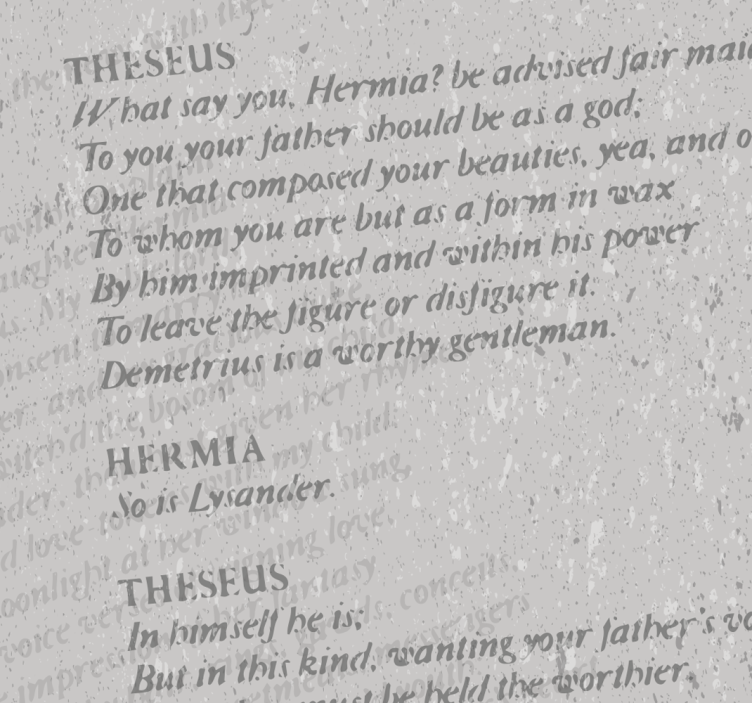 Carta parati sogno di una notte di mezza estate - TenStickers