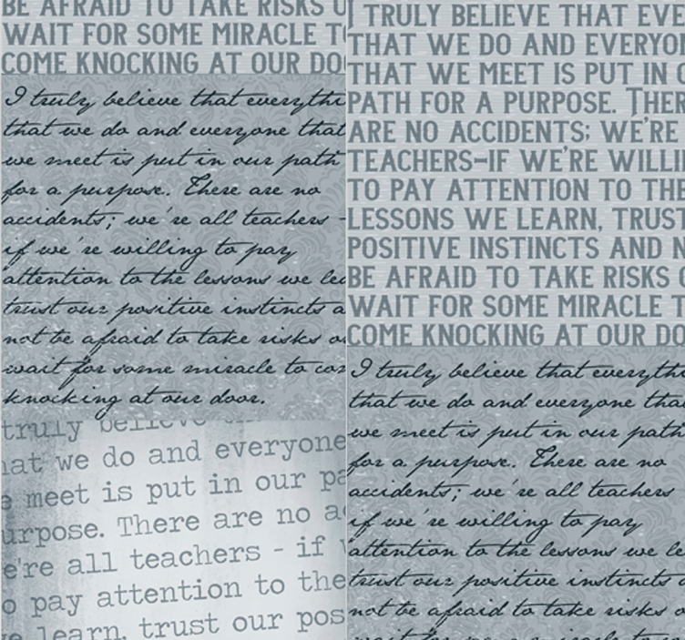 Carta da parati scritte frase di Marla Gibbs - TenStickers