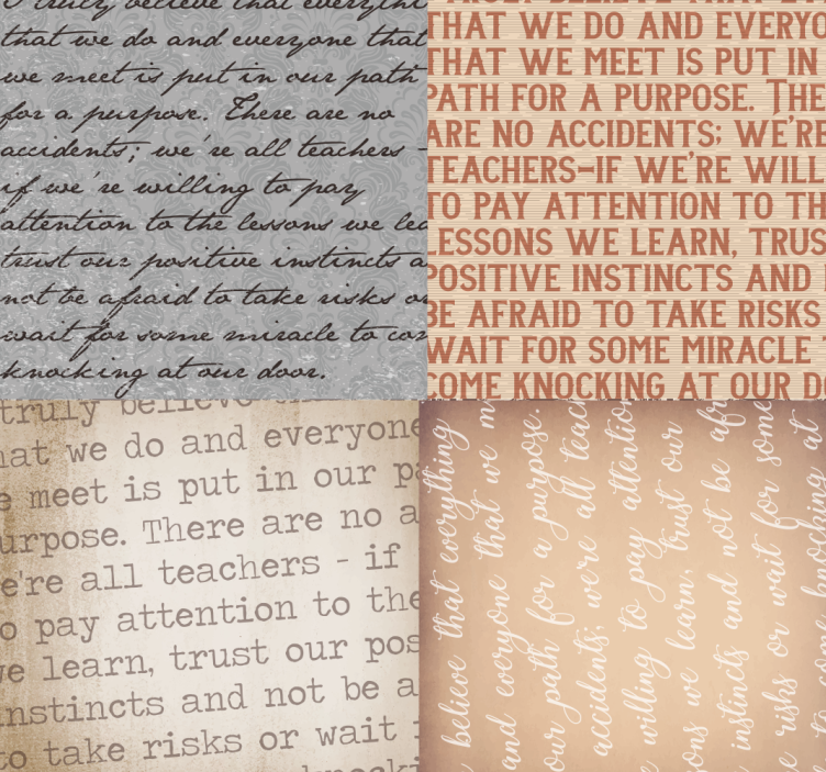 Carta da parati scritte Marla Gibbs citazione - TenStickers