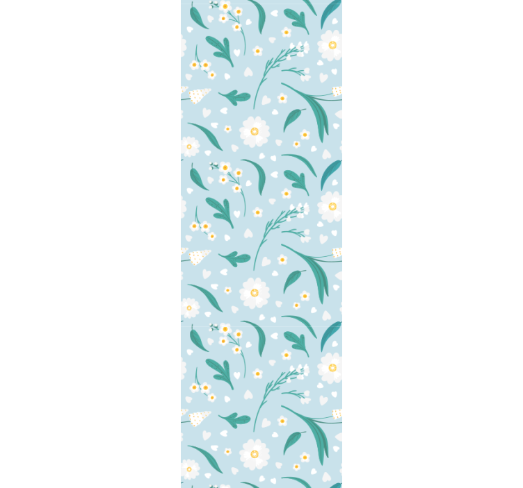 Carta da parati floreale esposizione del giardino floreale - TenStickers