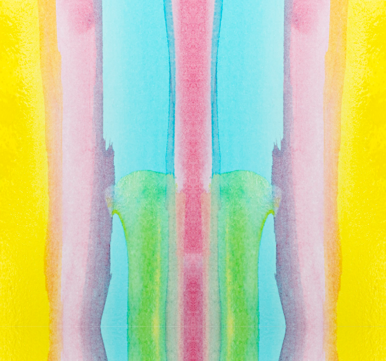 Carta da parati astratta astratto colorato - TenStickers