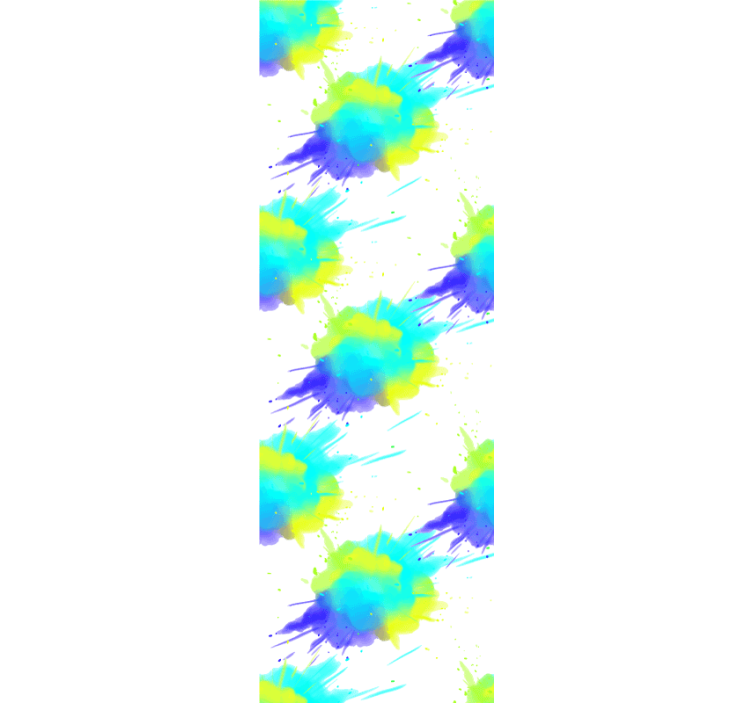 Carta da parati astratta motivo di vernice schizzata - TenStickers