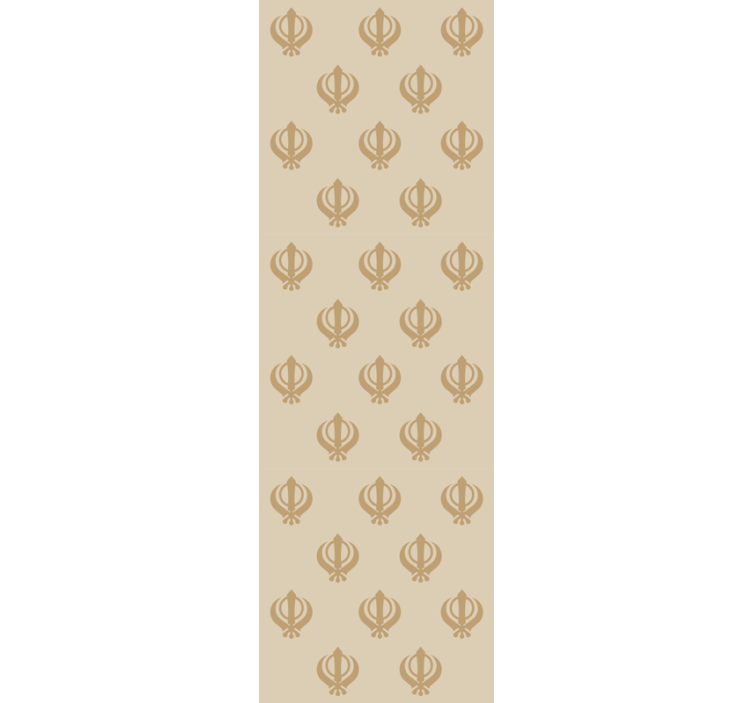 Carta da parati ornamentale elegante disegno ornamentale - TenStickers