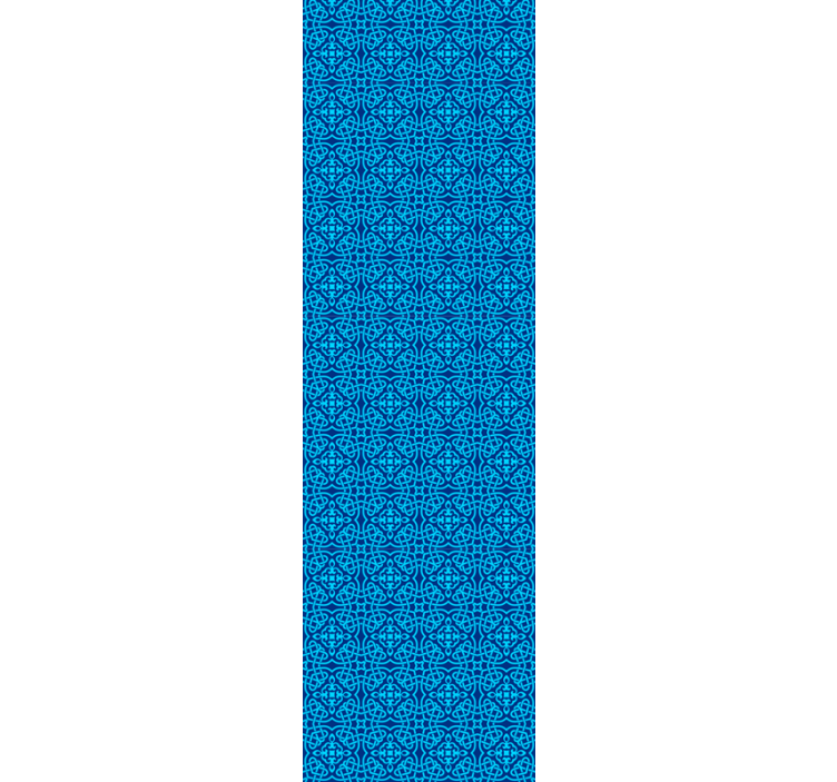 Carta da parati ornamentale intricato motivo geometrico - TenStickers