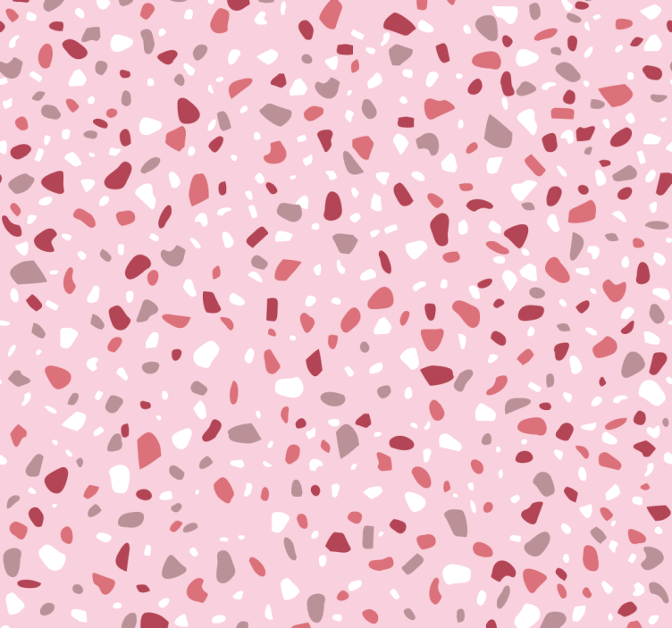 Carta da parati pois terrazzo strutturato - TenStickers