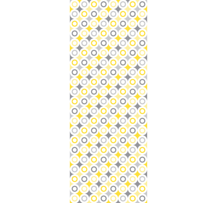 Carta da parati pois motivo circolare - TenStickers