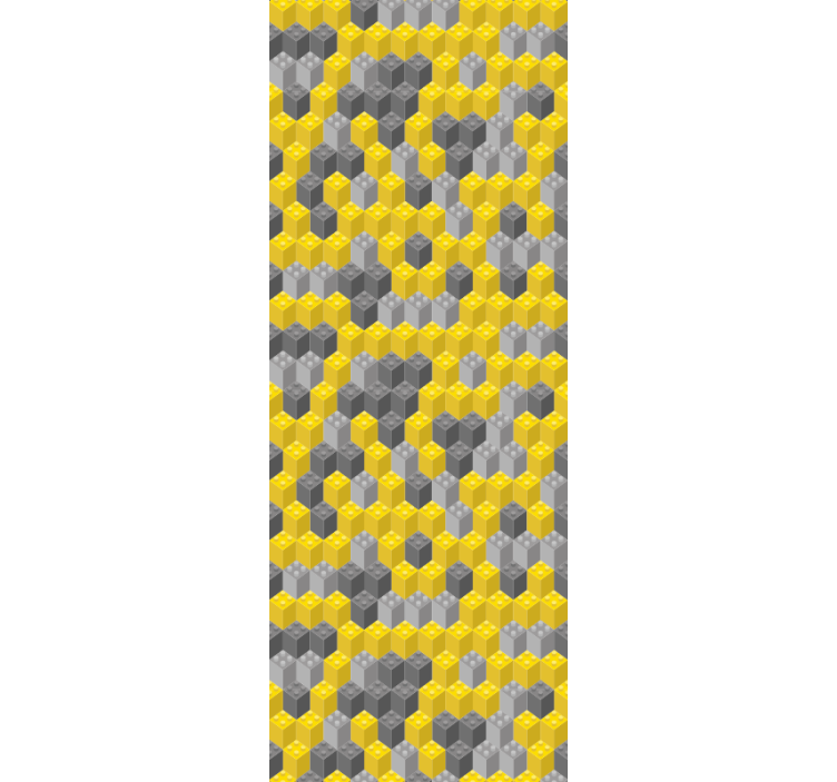 Carta da parati geometrica nido d'ape geometrico - TenStickers