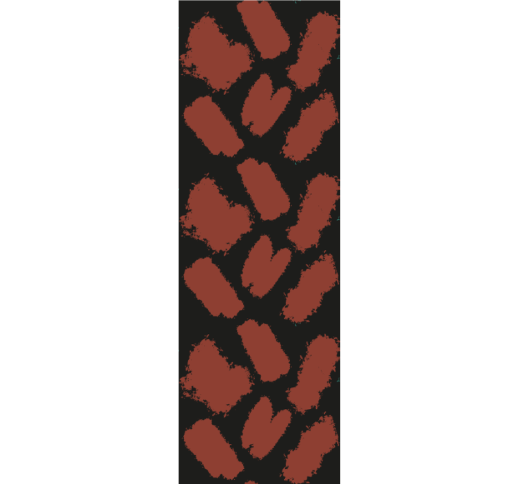 Carta da parati geometrica trama della pennellata - TenStickers