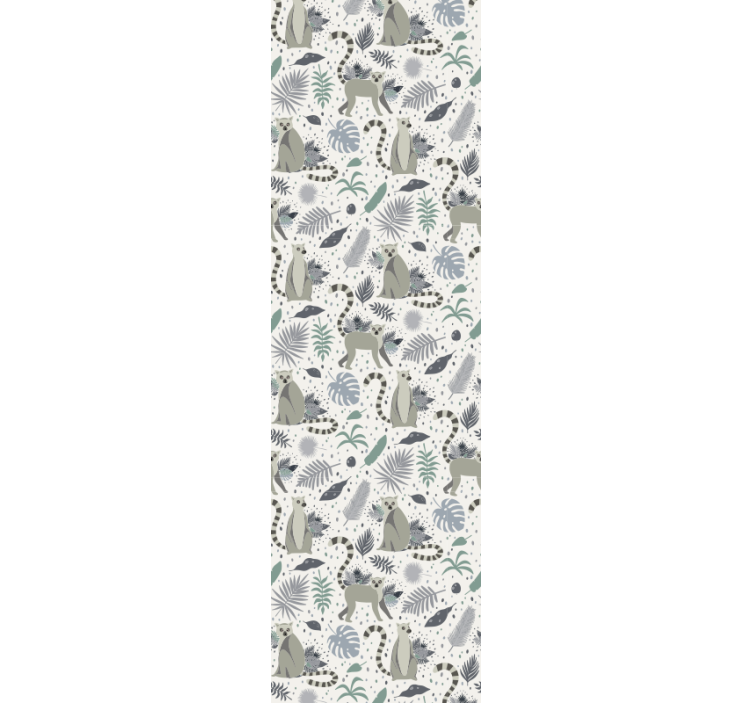 Carta da parati animali modelli di animali safari - TenStickers