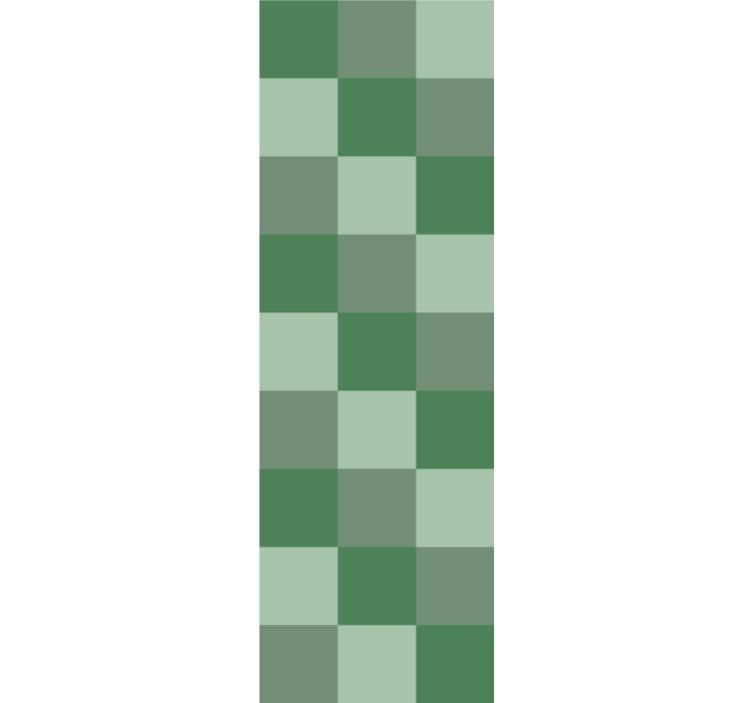 Carta da parati quadrati superficie a scacchiera - TenStickers