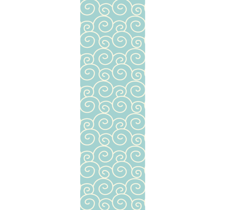 Carta da parati ornamentale spirali vorticose - TenStickers