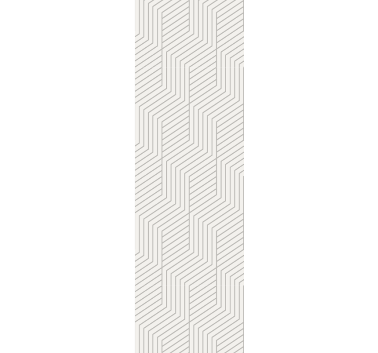 Carta da parati geometrica modello di labirinto lineare - TenStickers