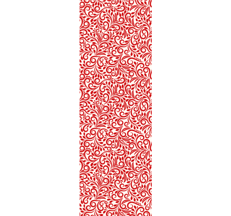 Carta da parati floreale turbinii ornamentali - TenStickers