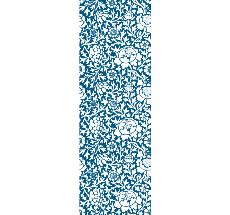 Carta da parati floreale motivo di eleganza floreale - TenStickers