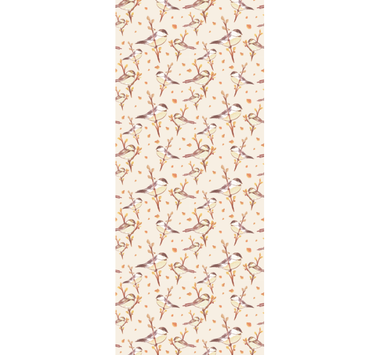 Carta da parati floreale motivo di grazia floreale - TenStickers