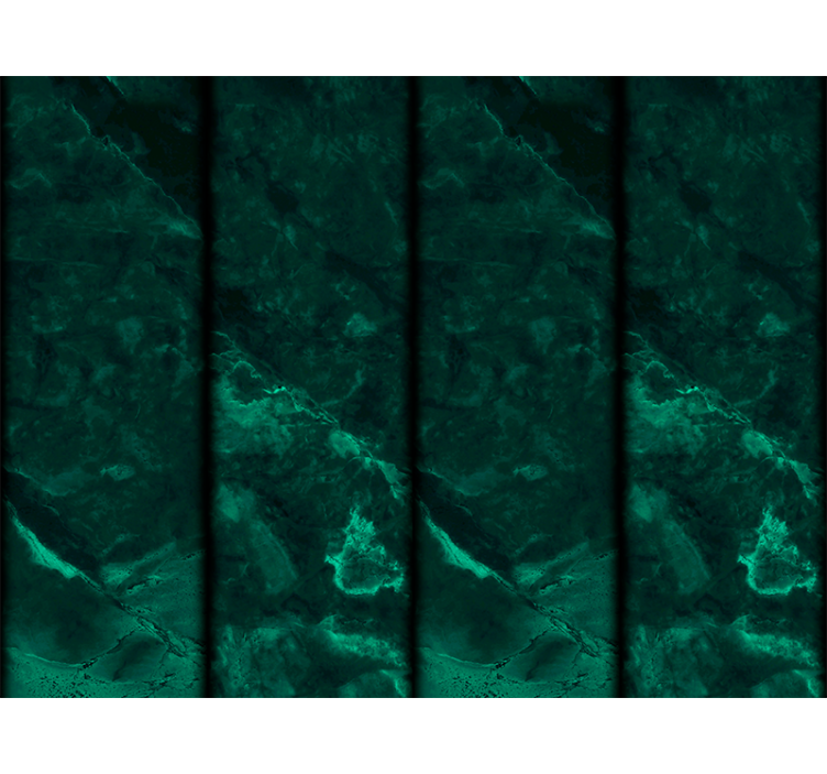 Carta da parati texture effetto marmo smeraldo - TenStickers