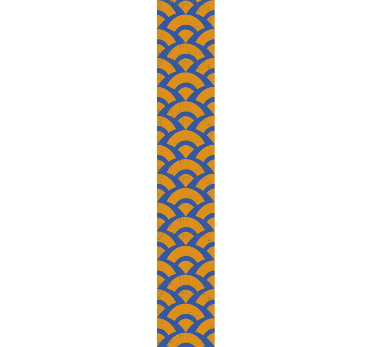 Carta da parati geometrica motivo ad arco geometrico - TenStickers