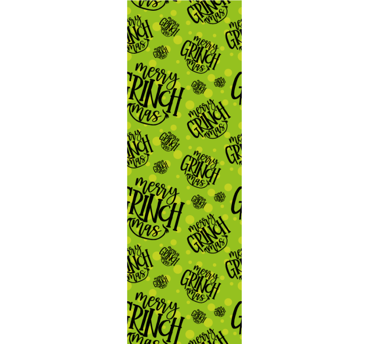 Carta da parati natalizia modello di carattere festivo - TenStickers