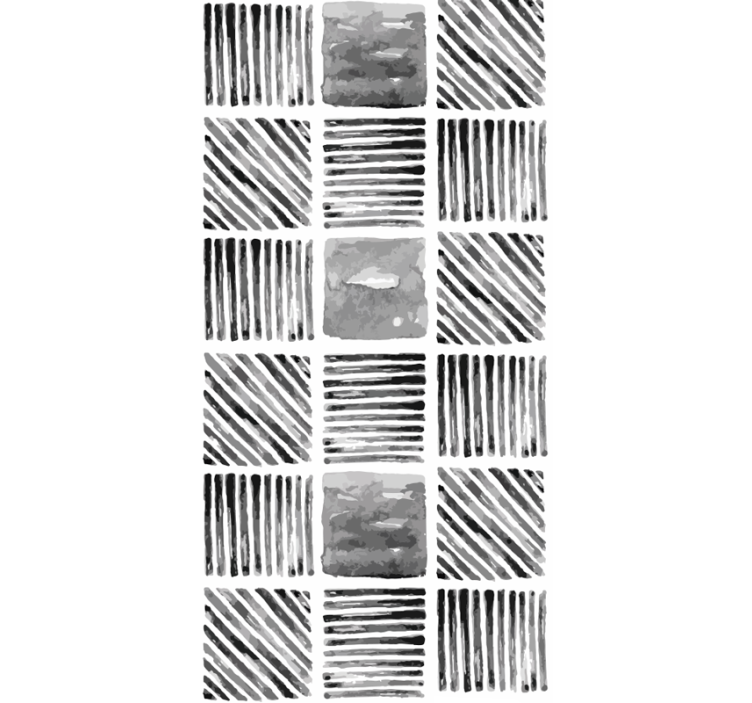 Carta da parati geometrica blocchi geometrici astratti - TenStickers