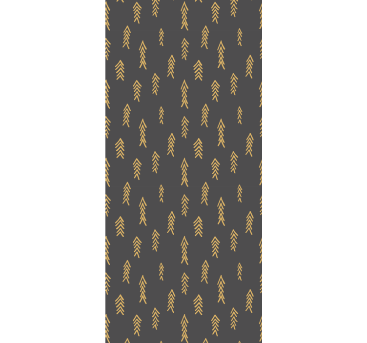 Carta da parati geometrica motivo con motivo a freccia - TenStickers