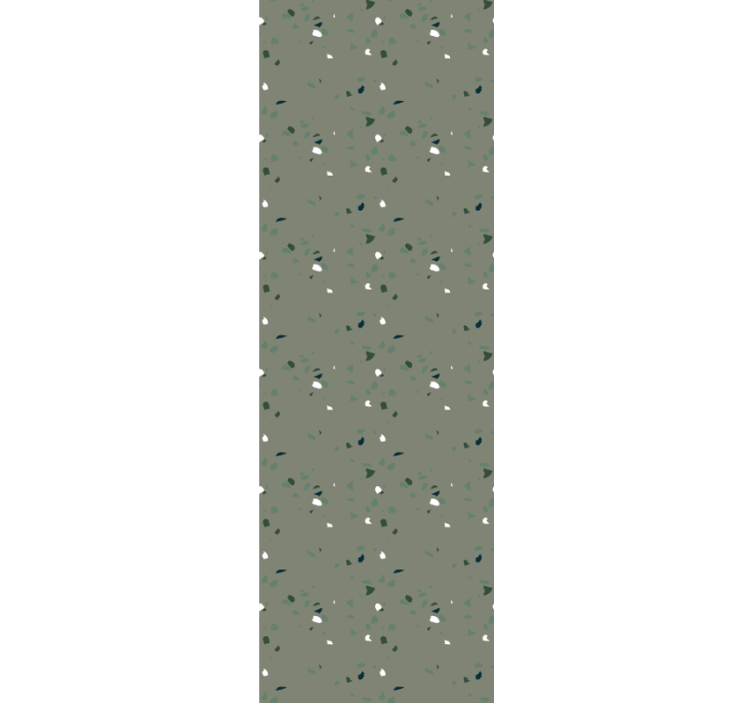 Carta da parati foglie coriandoli botanici - TenStickers