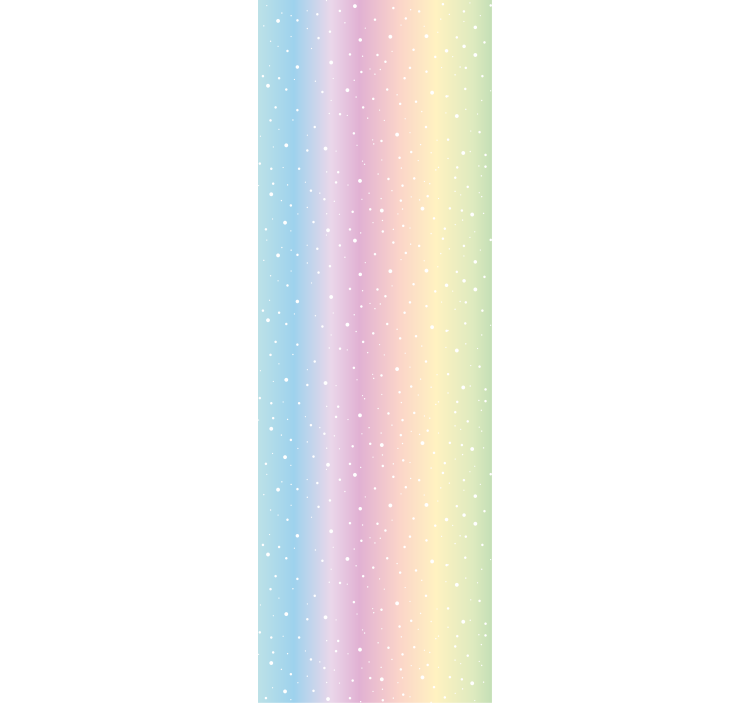 Carta da parati stelle gradiente stellato pastello - TenStickers