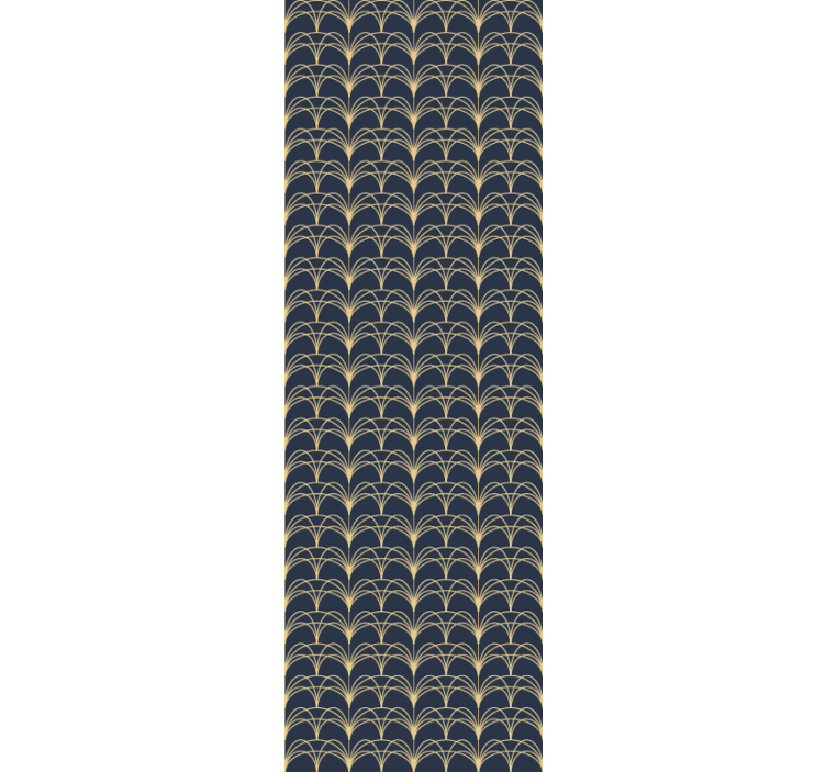 Carta da parati geometrica archi art deco - TenStickers