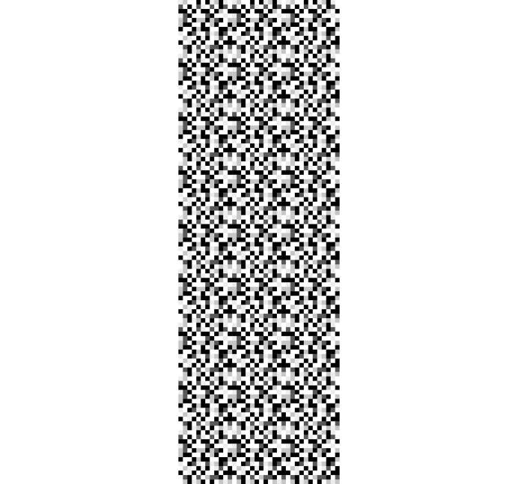 Carta da parati geometrica pied de poule geometrico - TenStickers