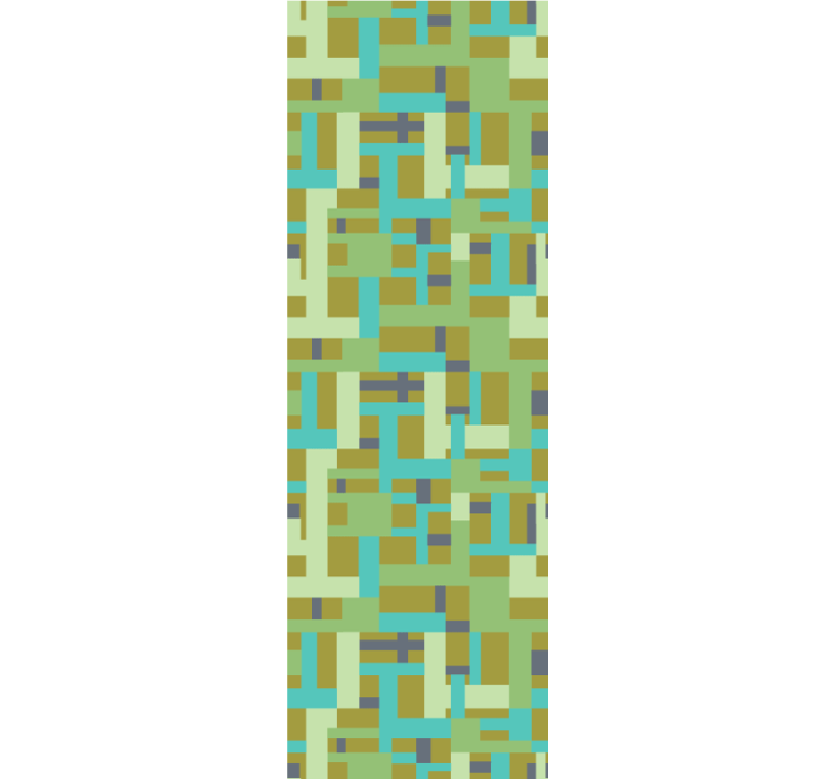 Carta da parati geometrica disegno di modello astratto - TenStickers