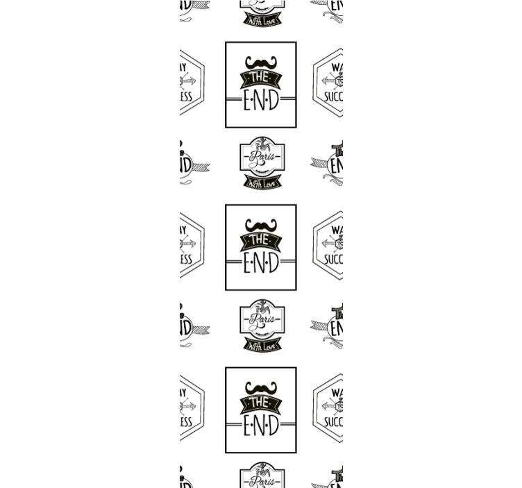 Carta da parati con scritte frasi motivazionali - TenStickers